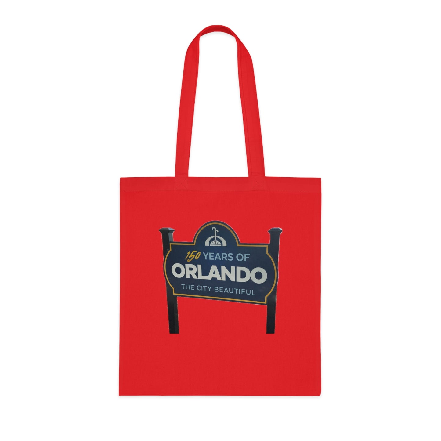 Orlando 150 Years Tote Bag — 'The City Beautiful' Cotton Market Tote