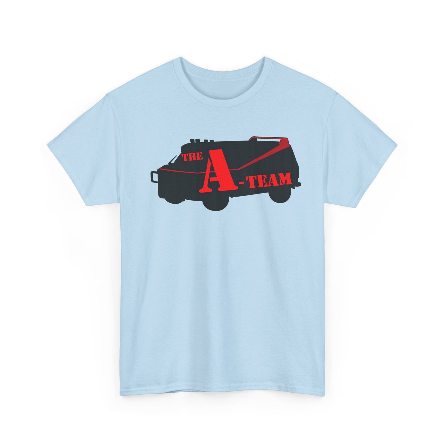 A-Team Van Graphic Tee — Retro Action TV Logo T-Shirt