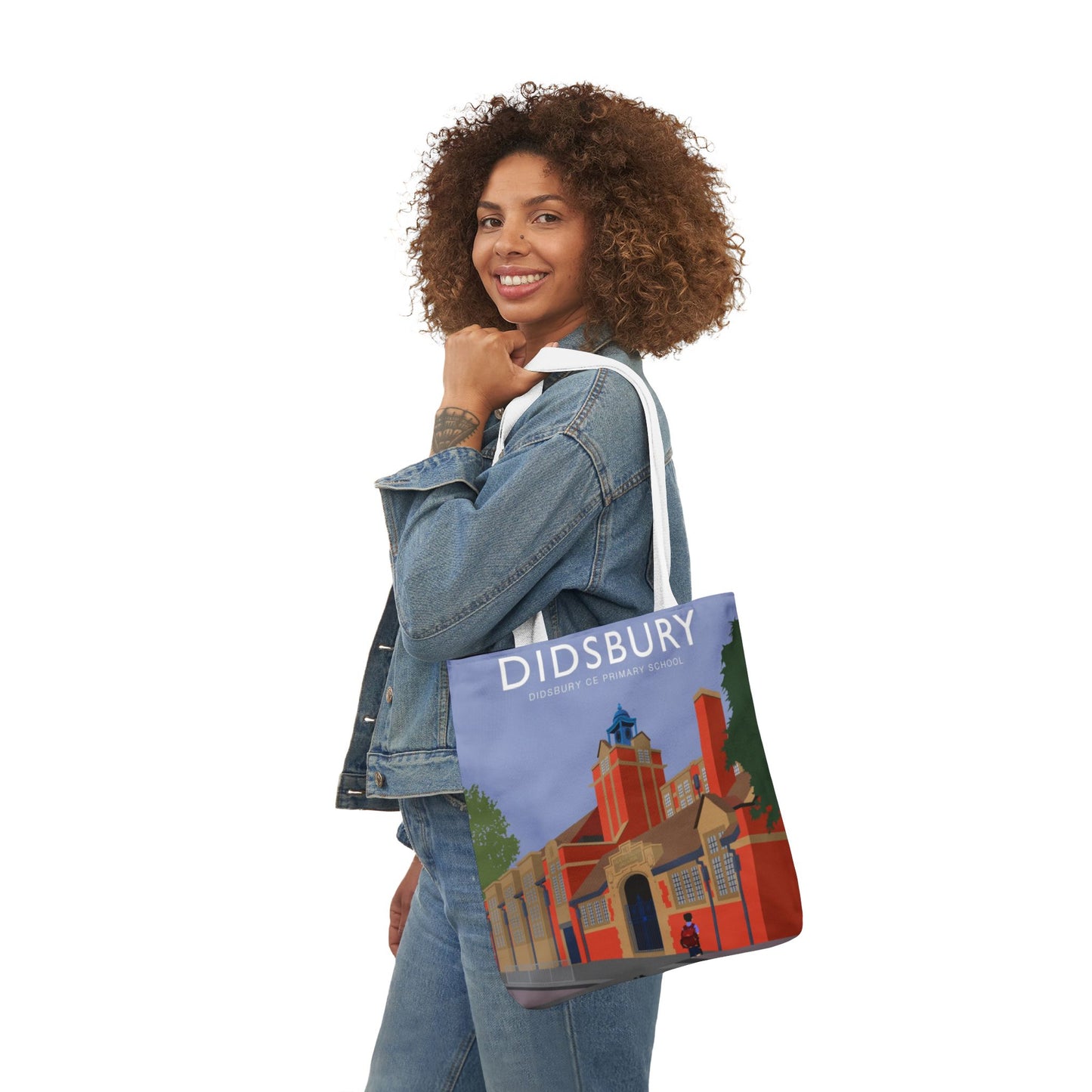Elm Grove Didsbury C of E Primary School Vintage Travel Canvas Tote Bag