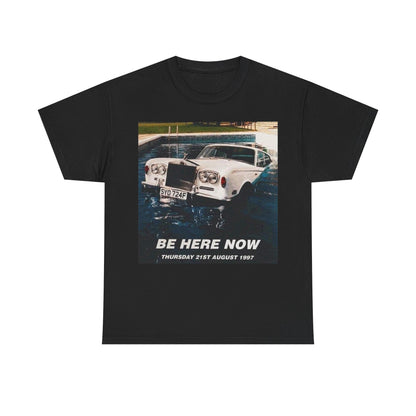 Oasis Be Here Now Vintage Graphic Tee — Retro Aesthetic T‑Shirt (Thursday 21st August 1997)