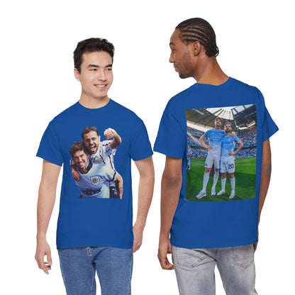 Bernardo Silva & John Stones Manchester City Legends T-Shirt