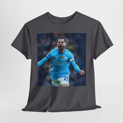 Bernardo Silva Tribute Tee – Inspirational Letter & Celebrating Goal Moment