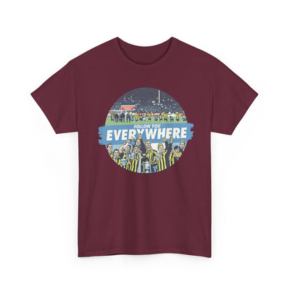 Manchester City T-Shirt — Follow Me Everywhere Soccer Fan Design
