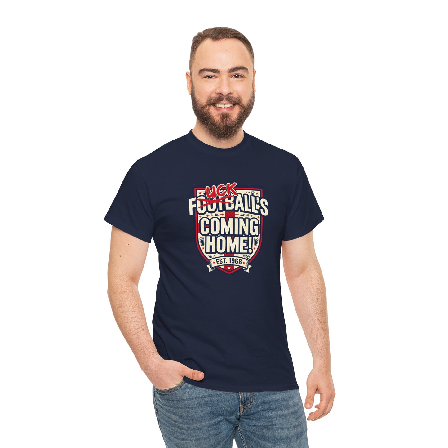 Provocative 'F*ck All's Football's Coming Home' Graphic Tee