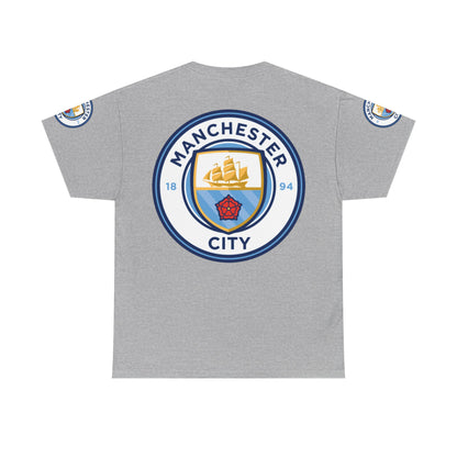 Manchester City Crest T-Shirt — Football Club Logo Tee