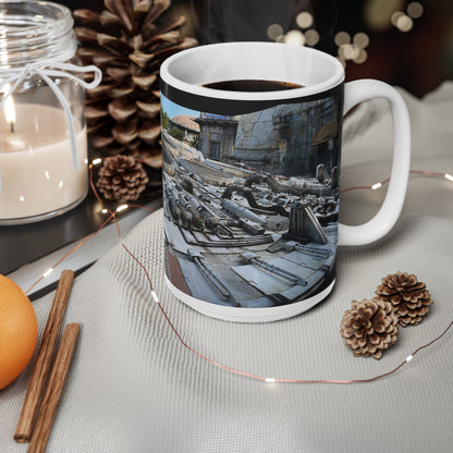 Millennium Falcon Ceramic Mug – Starship Close‑Up Coffee Cup (11oz & 15oz)