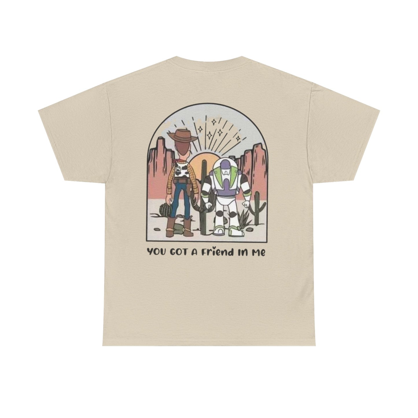 Toy Space Friends T‑Shirt — "You Got a Friend in Me" Graphic Tee