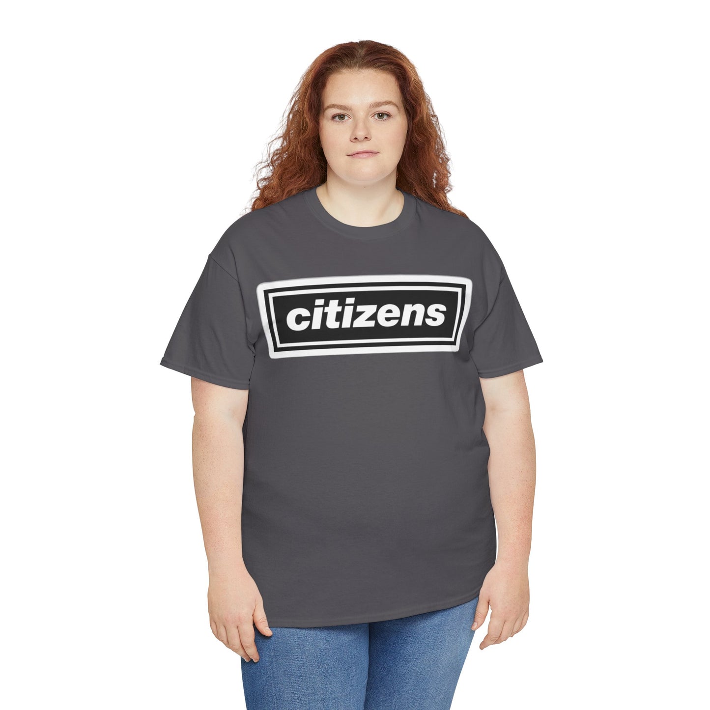 Citizens Manchester City Logo T-Shirt — Minimal Retro Box-Logo Tee