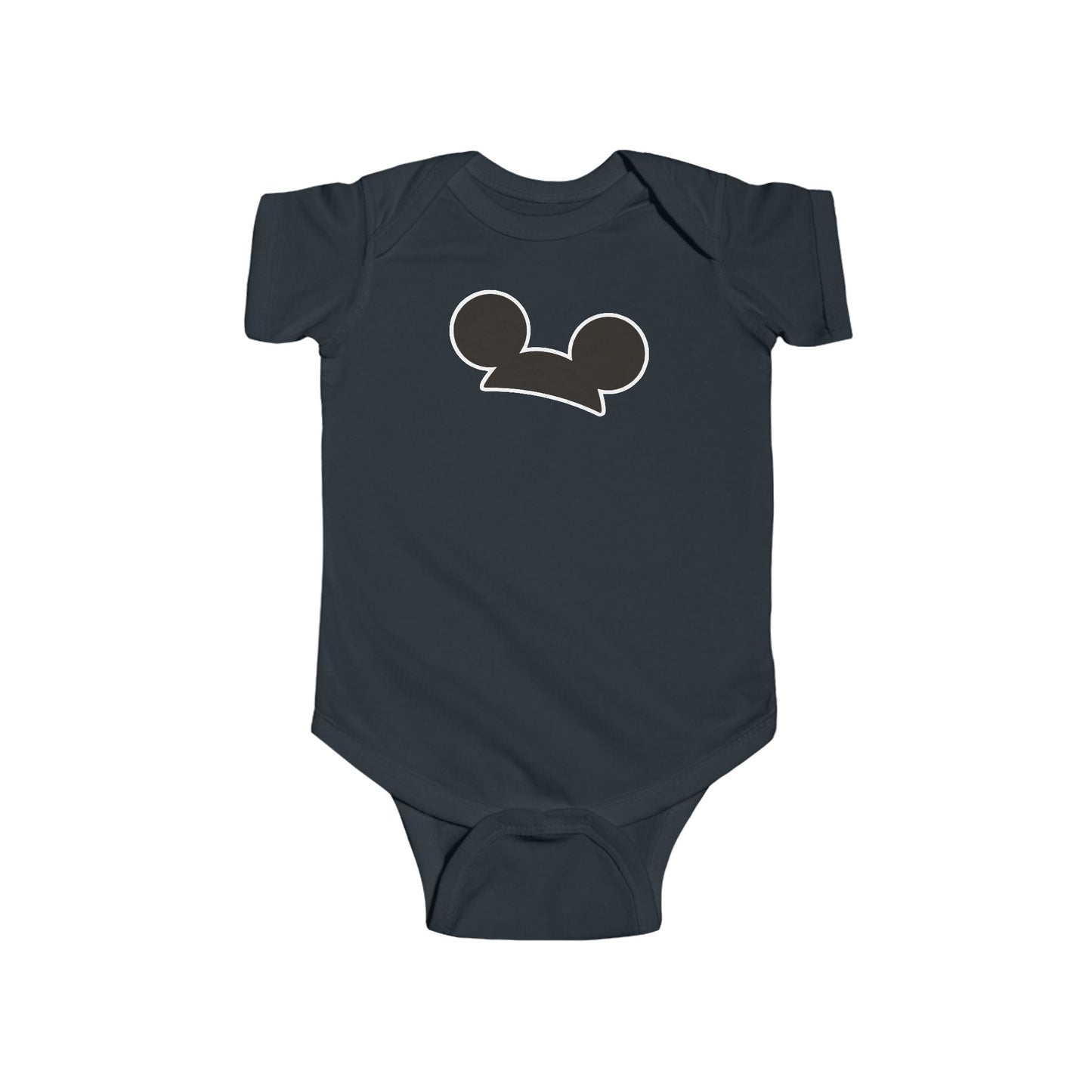 Mickey Ears Inspired Infant Fine Jersey Bodysuit