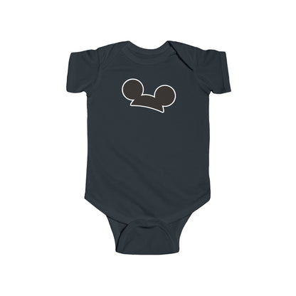 Mickey Ears Inspired Infant Fine Jersey Bodysuit