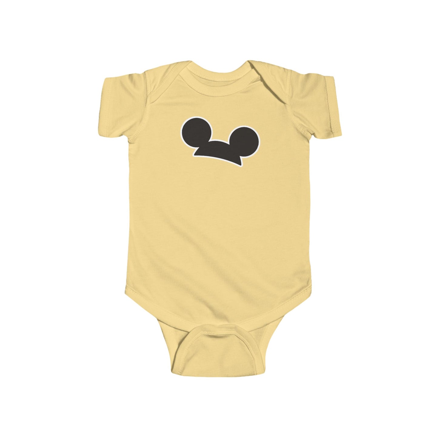 Mickey Ears Inspired Infant Fine Jersey Bodysuit