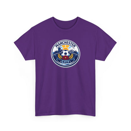 Manchester City Crest T-Shirt — Soccer Fan Tee