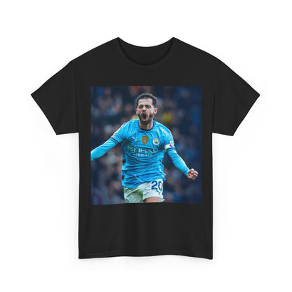Bernardo Silva Tribute Tee – Inspirational Letter & Celebrating Goal Moment