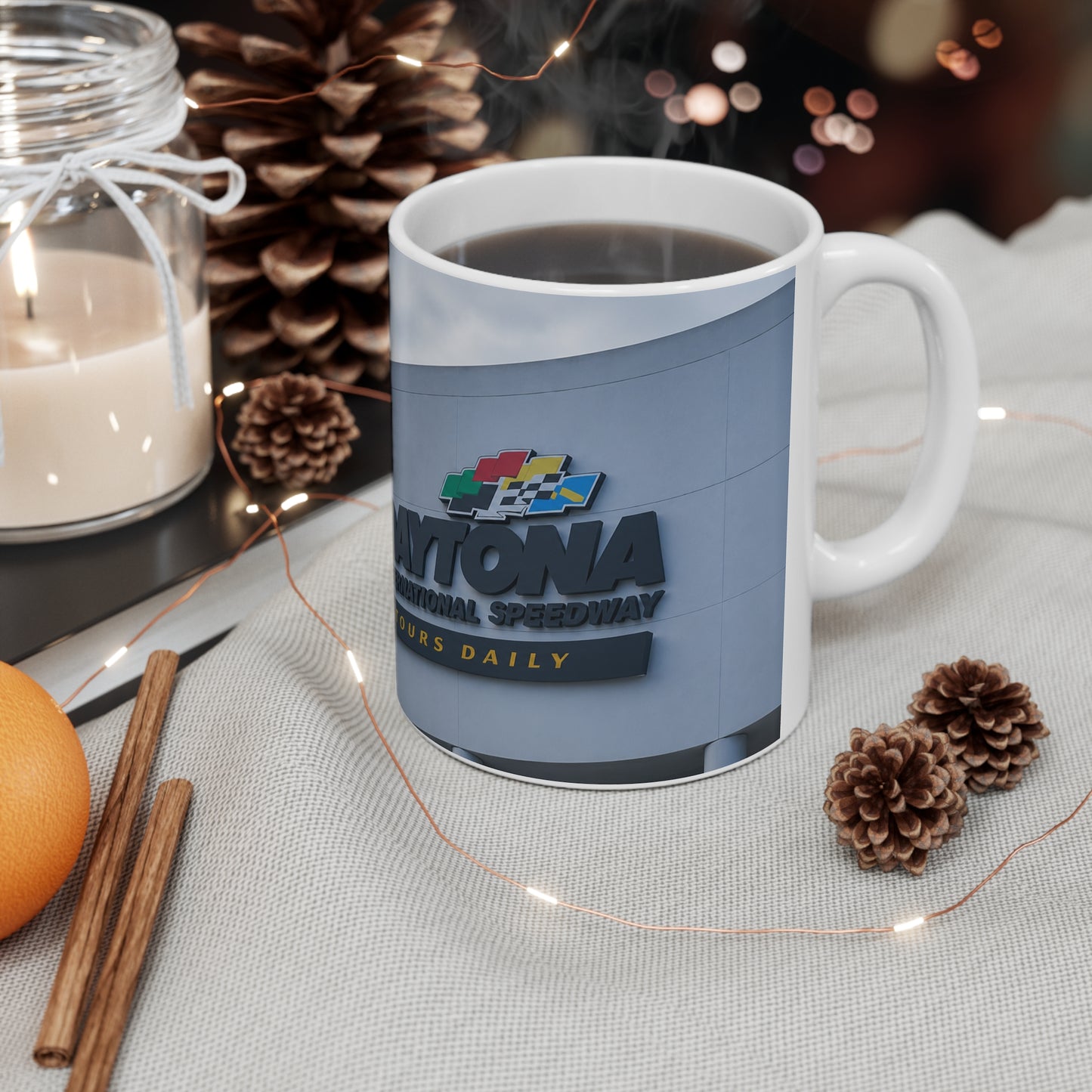 Daytona International Speedway Coffee Mug — Ceramic 11oz & 15oz