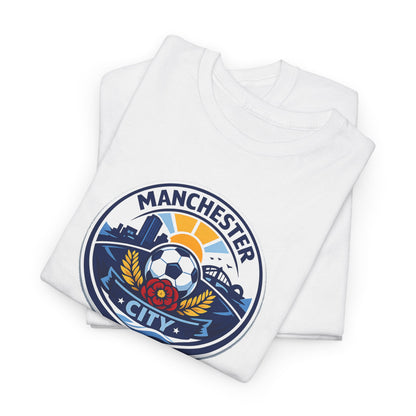 Manchester City Crest T-Shirt — Soccer Fan Tee