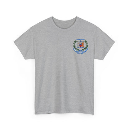 Manchester City F.C. Centenary Crest Tee — 1894–1994 Football Club Shirt