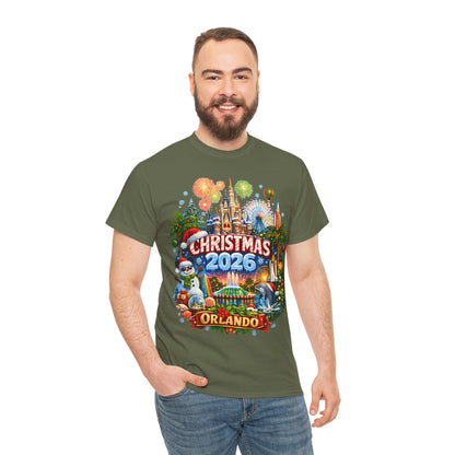 Christmas 2026 Orlando T-Shirt — Holiday Theme Park Souvenir Tee