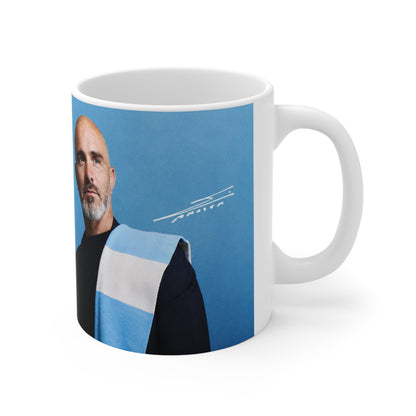 Enzo Maresca Manchester City Welcome Back Coffee Mug — Blue Ceramic 11oz & 15oz