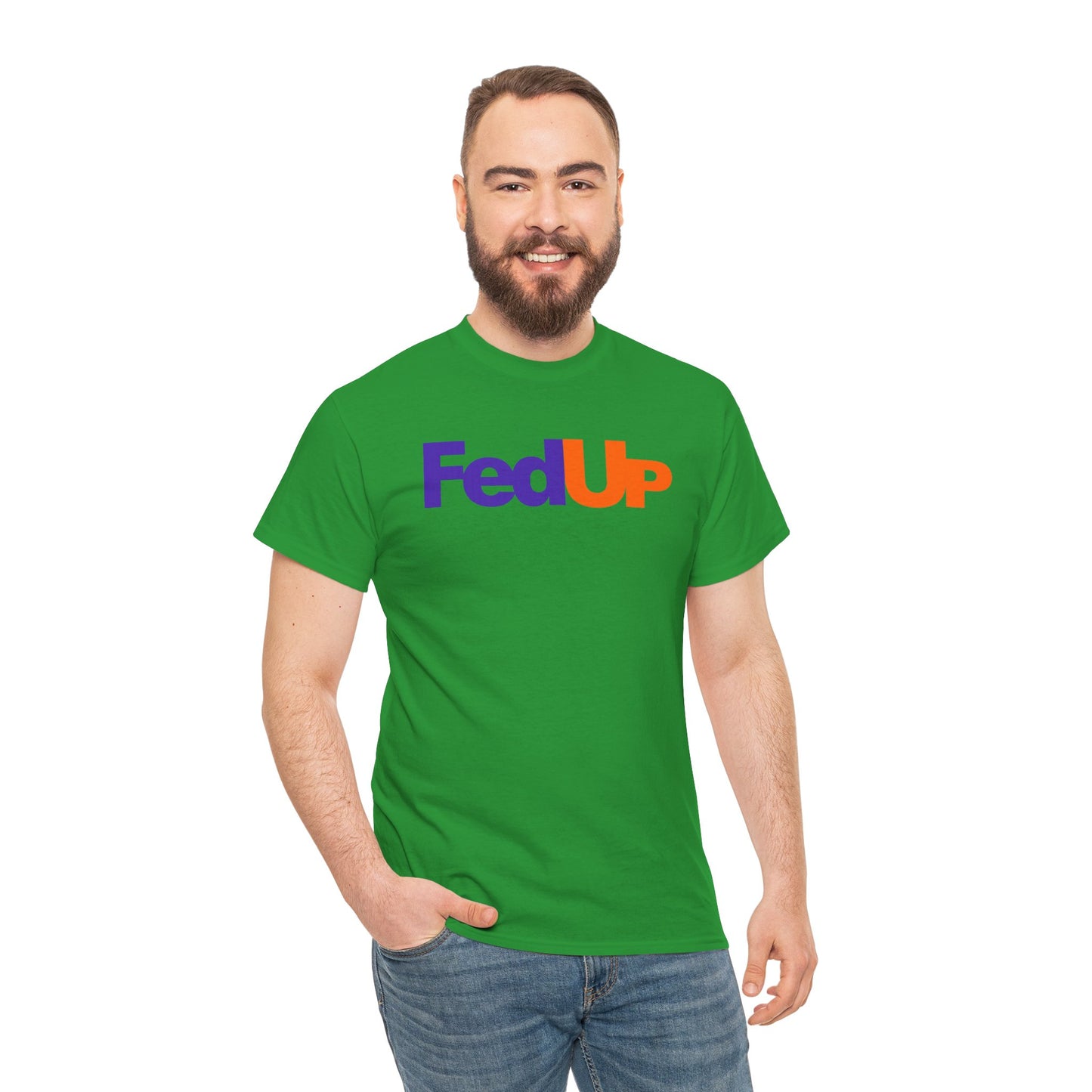 FedUp Graphic Tee – Funny Parody Logo T-Shirt
