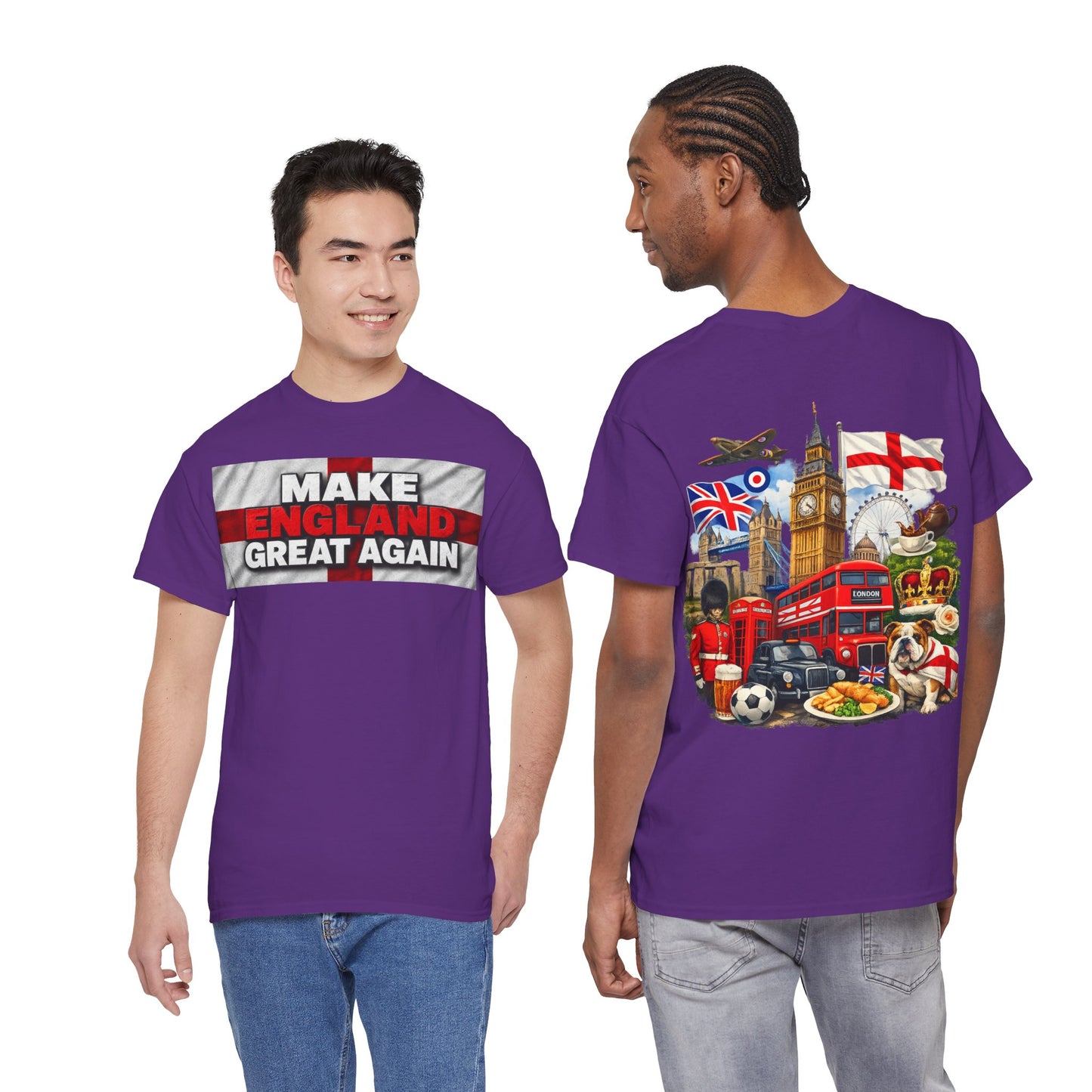 England Pride T-Shirt — "Make England Great Again" Graphic Tee