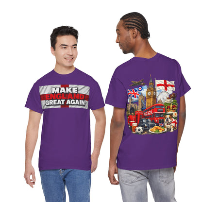 England Pride T-Shirt — "Make England Great Again" Graphic Tee