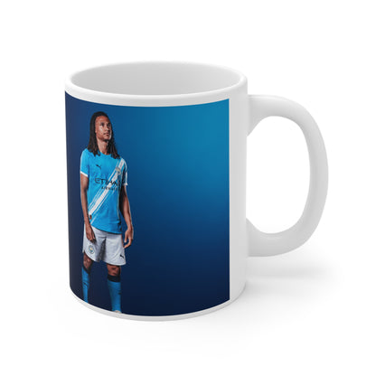 Nathan Aké Manchester City Thank You Ceramic Mug — 11oz & 15oz