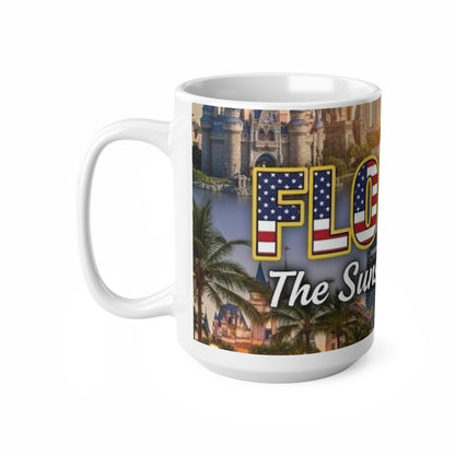 Florida Vintage Postcard Coffee Mug – The Sunshine State 11oz/15oz