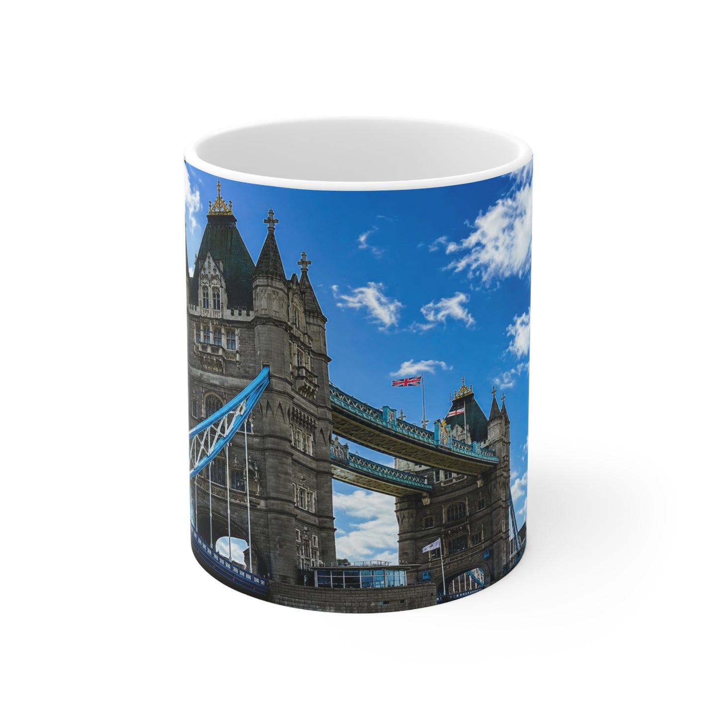 London Tower Bridge Ceramic Mug — Scenic UK Travel Coffee Cup (11oz, 15oz)