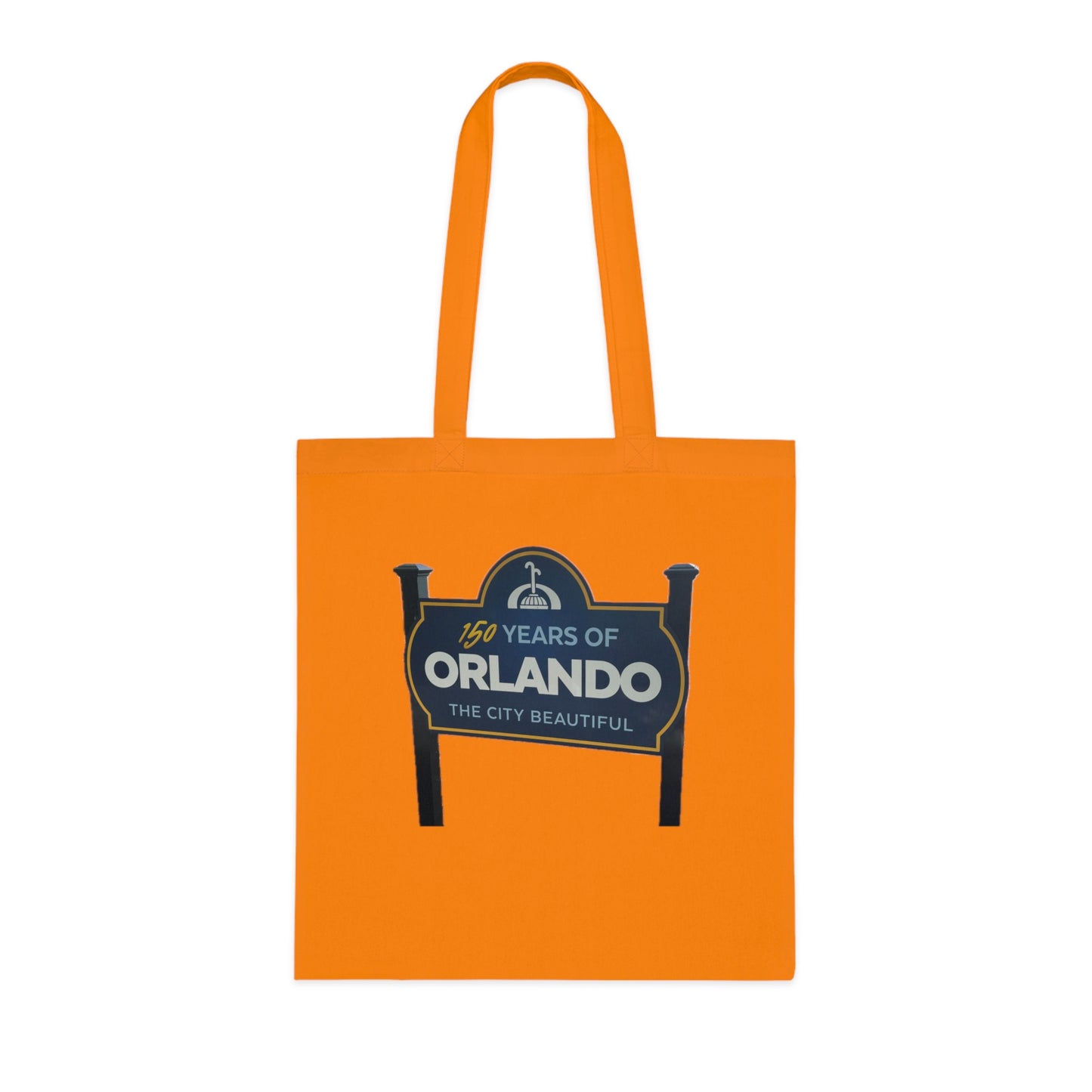 Orlando 150 Years Tote Bag — 'The City Beautiful' Cotton Market Tote