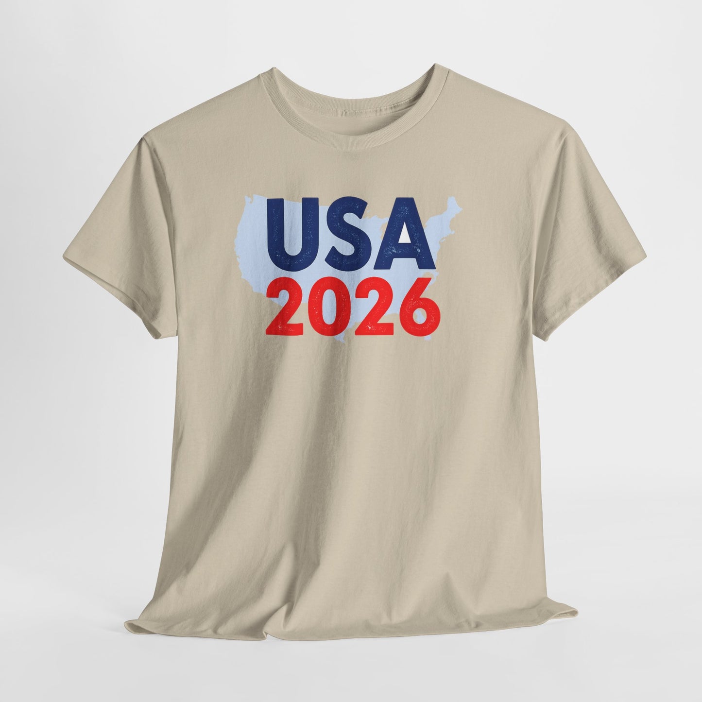 USA 2026 T-Shirt — Patriotic Supporter Tee