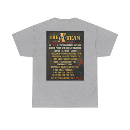 A-Team Graphic Tee — Retro TV Series Logo & Character Poster T-Shirt