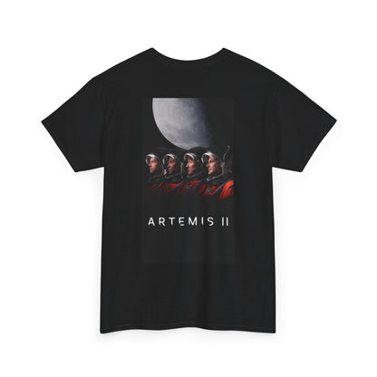 Artemis 2 Astronaut Crew Tee — Retro Spacewalk Graphic T-Shirt
