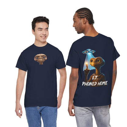 E.T. Phoned Home Tee — Retro Sci‑Fi Alien Graphic T-Shirt