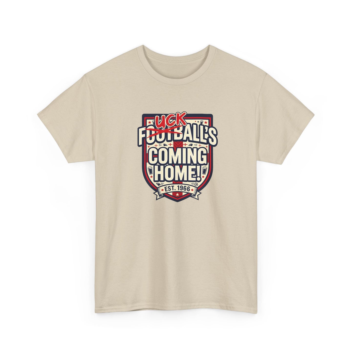 Provocative 'F*ck All's Football's Coming Home' Graphic Tee