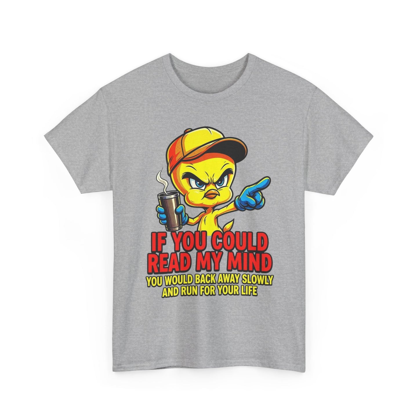 T-Shirt — “If You Could Read My Mind” Tweety Graphic Tee
