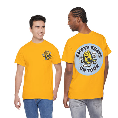 Manchester City T‑Shirt — "Empty Seats On Tour" Cartoon Seat Graphic Tee