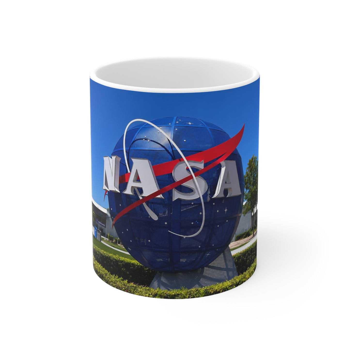 NASA Logo Ceramic Coffee Mug — 11oz & 15oz Space Exploration Gift