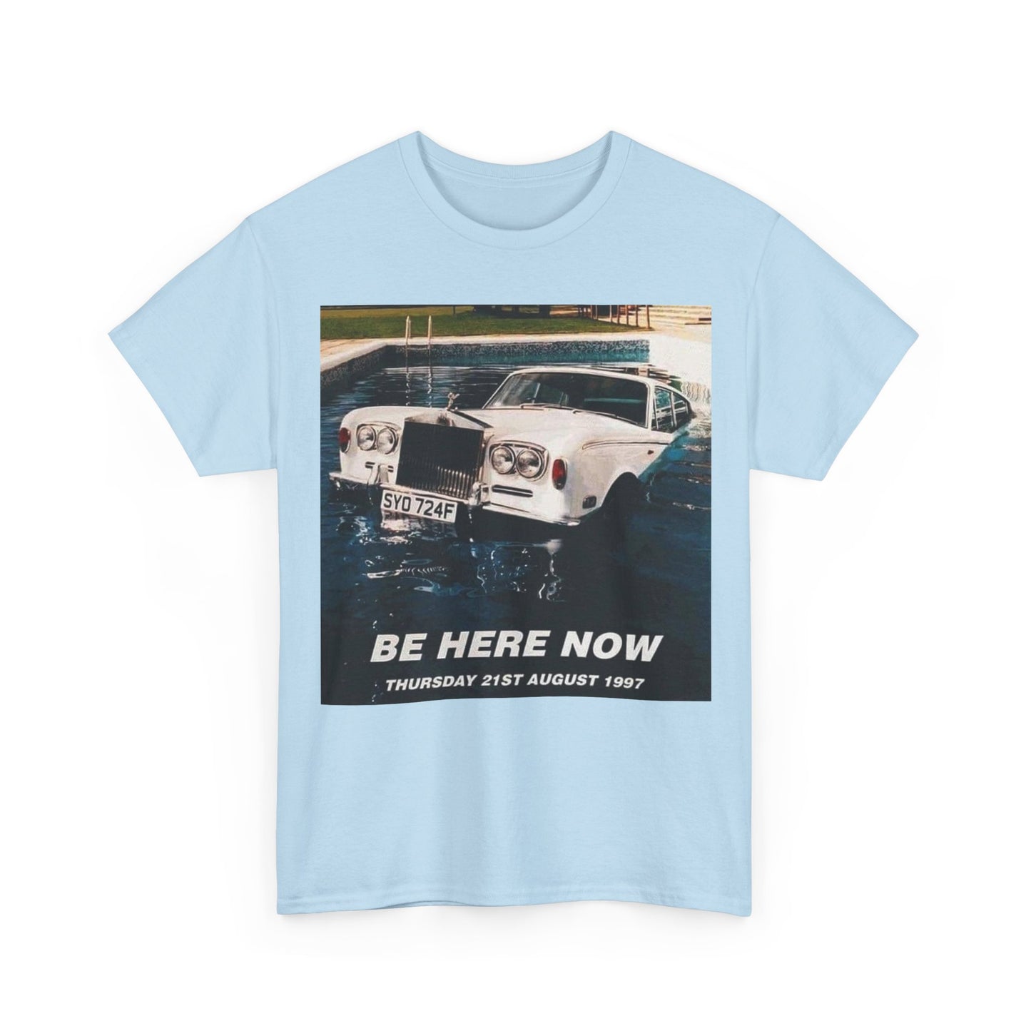 Oasis Be Here Now Vintage Graphic Tee — Retro Aesthetic T‑Shirt (Thursday 21st August 1997)