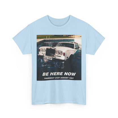 Oasis Be Here Now Vintage Graphic Tee — Retro Aesthetic T‑Shirt (Thursday 21st August 1997)