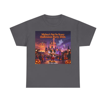 Halloween Party Tee — "Mickey's Not So Scary Halloween Party 2026"