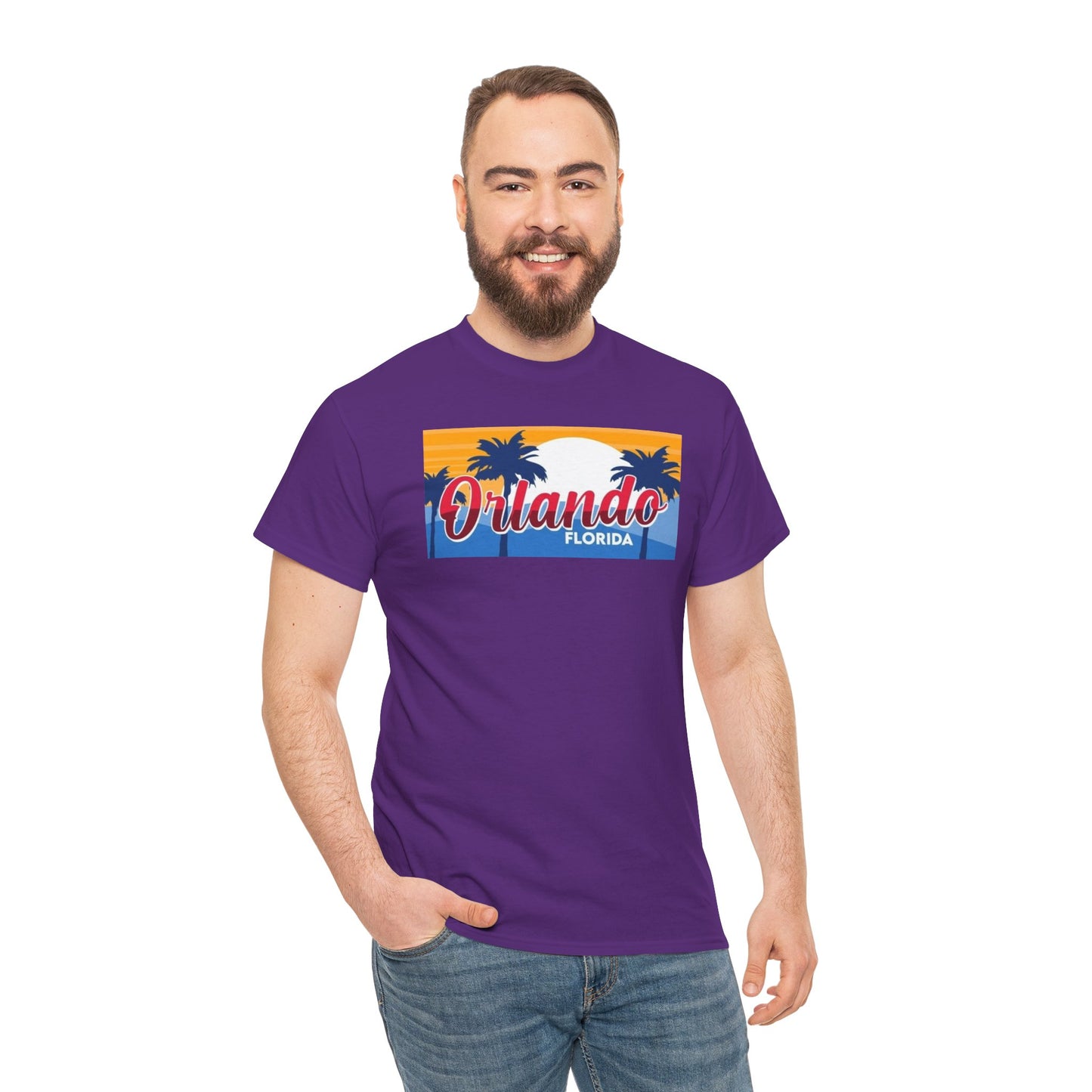 Orlando Florida Retro Sunset T-Shirt