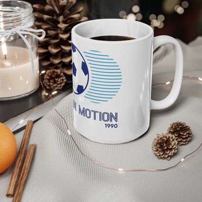 England “World in Motion” Ceramic Coffee Mug – 11oz & 15oz
