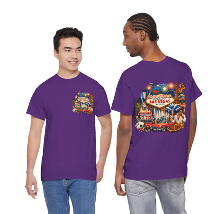 Las Vegas Vintage Collage T‑Shirt