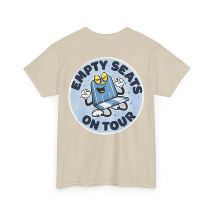 Manchester City T-Shirt — 'Empty Blue Seats On Tour' Retro Skate Graphic Tee