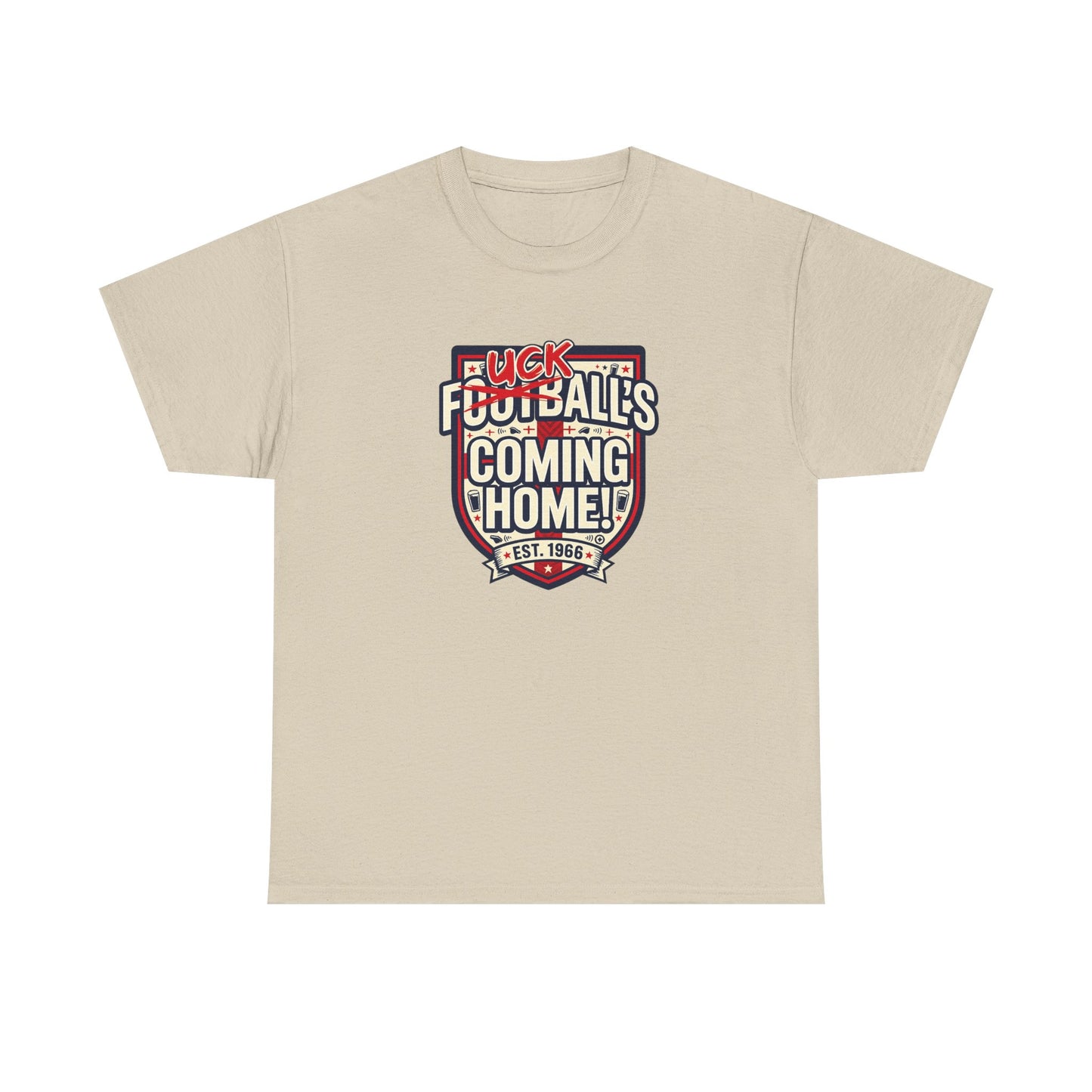 Provocative 'F*ck All's Football's Coming Home' Graphic Tee