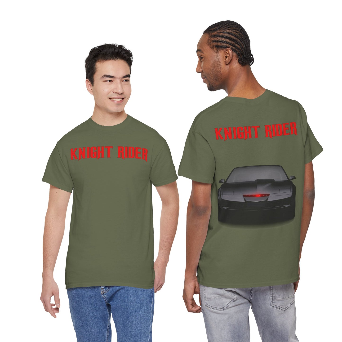 Knight Rider Tee — Retro TV Car Graphic T-Shirt