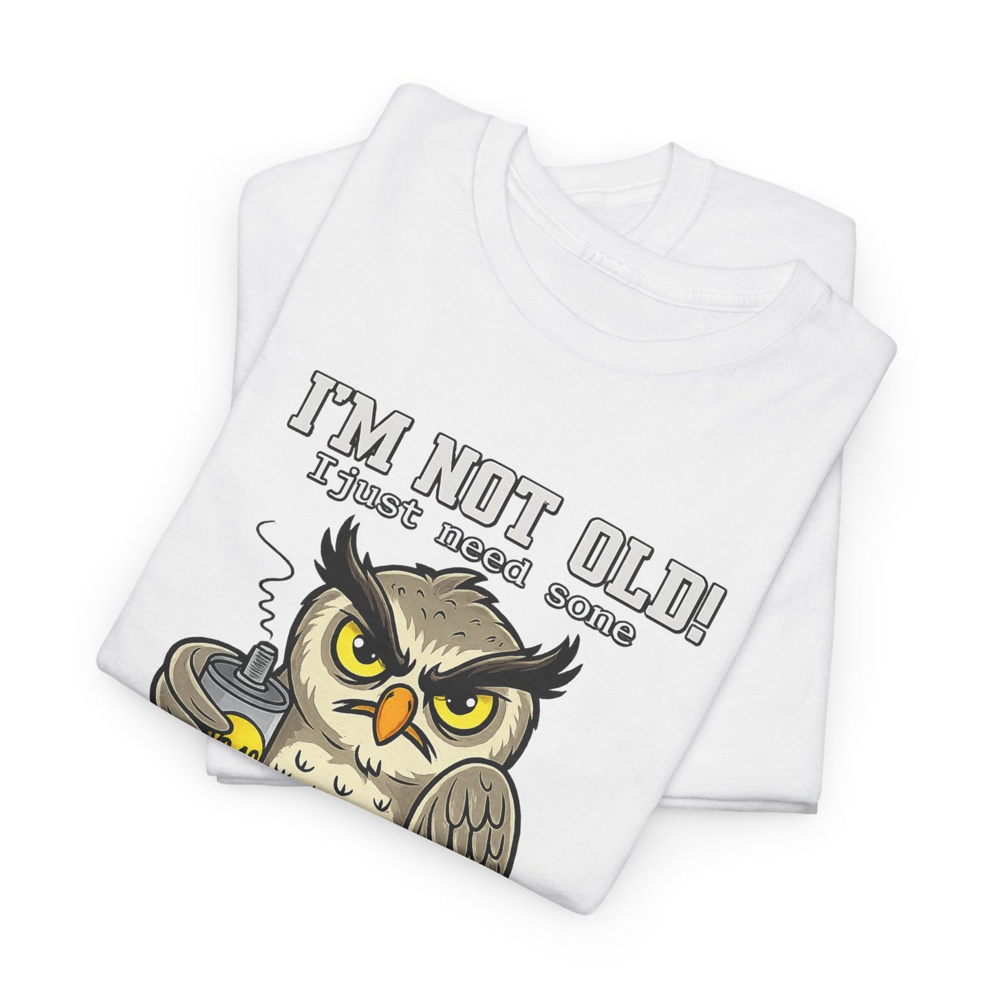 Owl 'I’m Not Old I Just Need More WD-40' T-Shirt