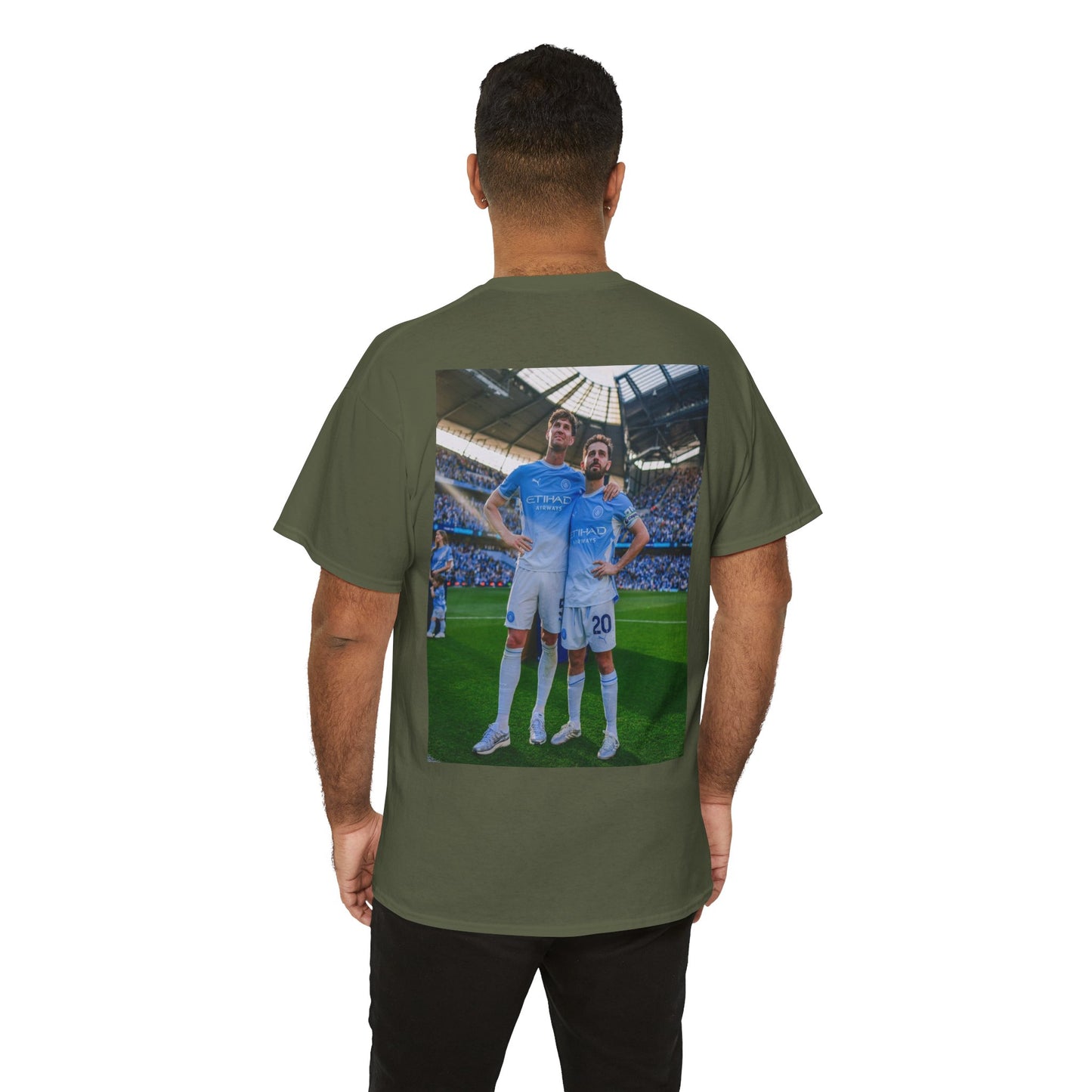 Bernardo Silva & John Stones Manchester City Legends T-Shirt