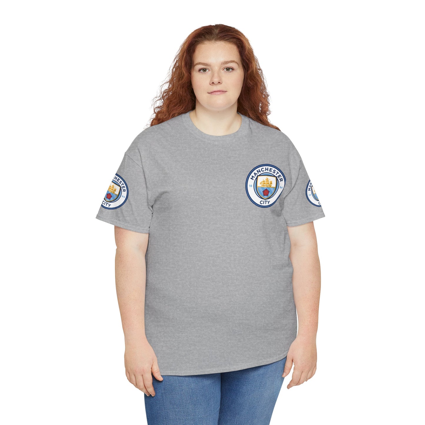 Manchester City Crest T-Shirt — Football Club Logo Tee