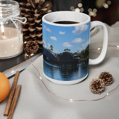Epcot Spaceship Earth Scenic Ceramic Coffee Mug — 11oz & 15oz